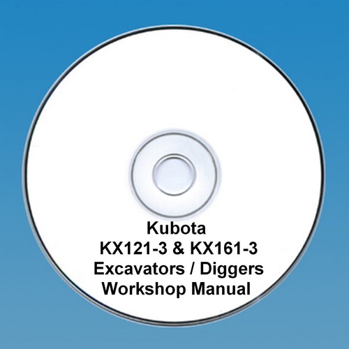 Kubota kx121 kx161 - kx121-3, kx161-3
