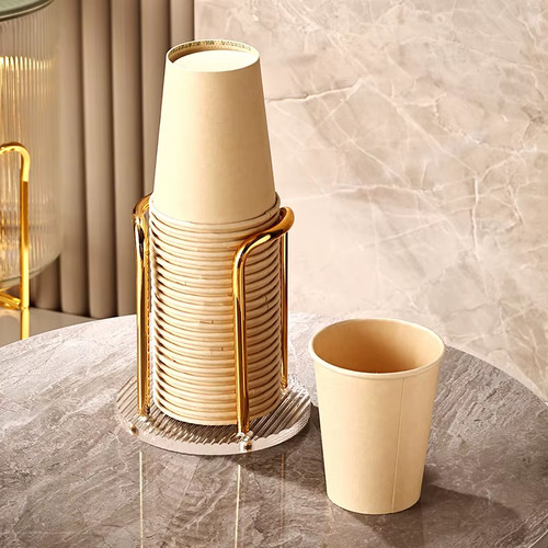Porta tazze monouso legno - tazze,