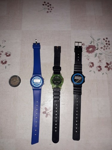 Tris orologi digitali da - orologi,