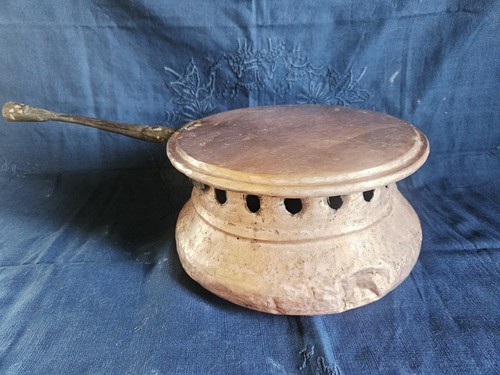Antico scaldaletto scaldino - antico,
