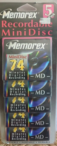Memorex minidisc registrabile - memorex,