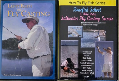 Fly fishing casting dvd s - fly,
