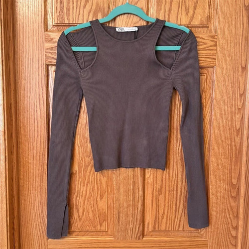 Zara cropped top donna - zara,