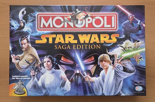 Monopoli star wars saga - wars,