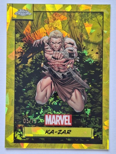 Zar 2024 marvel cromo - ka-zar,