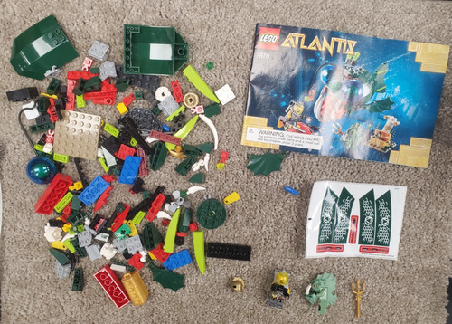Lego atlantis angler attack - atlantis:,