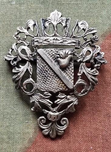 Distintivo argento 800 - distintivo,