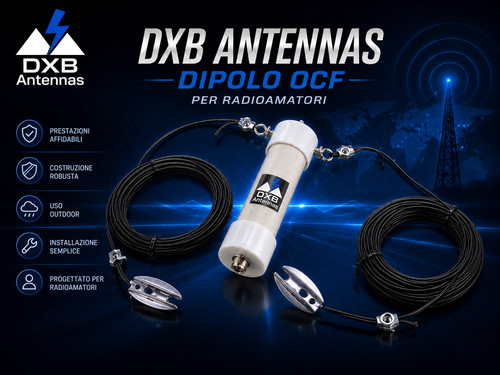 Antenna dipolo filare - antenna,