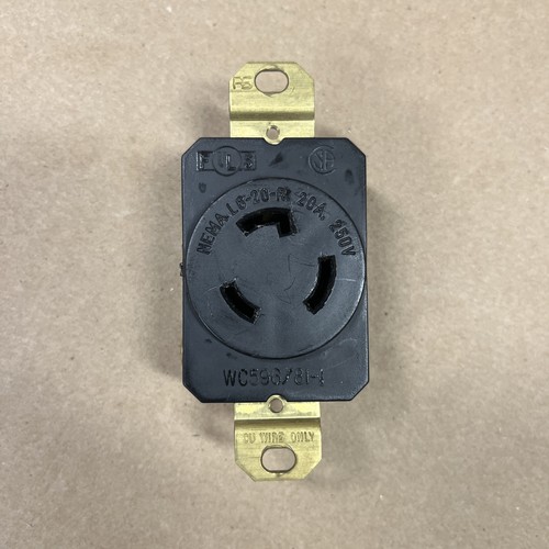 Presa twist lock 20a 250v - presa,