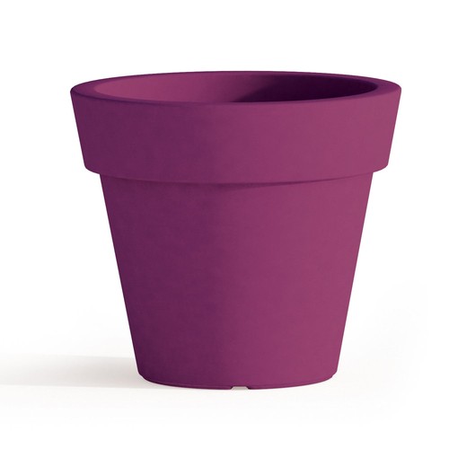Vaso resina h45 alto - resina,