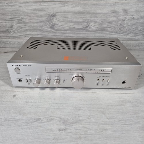 Sony 242 amplificatore - sony,