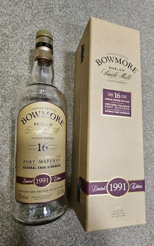 Rare bowmore 1991 - bowmore,