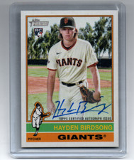 Hayden birdsong 2025 topps - rc,