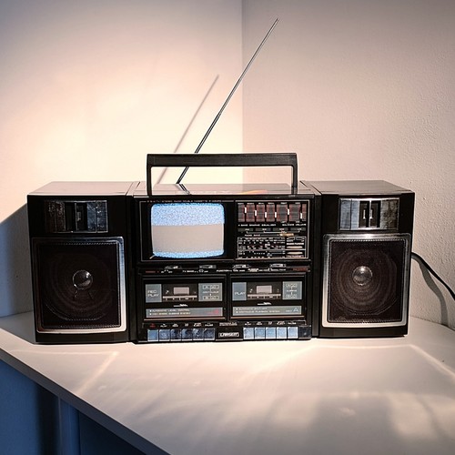 Raro boombox vintage anni - raro, tv