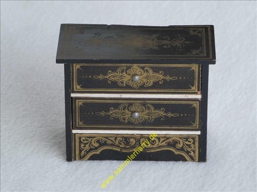 Boulle cassettiera con - cassettiera,