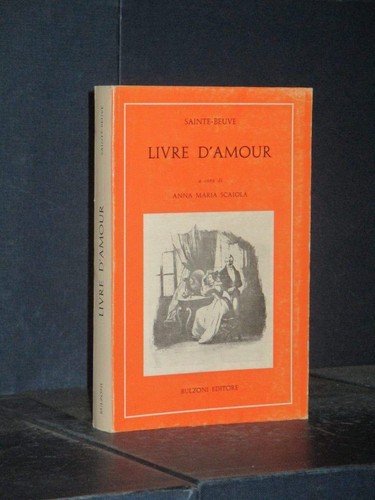 Sainte beuve livre d amour - livre, d'amour