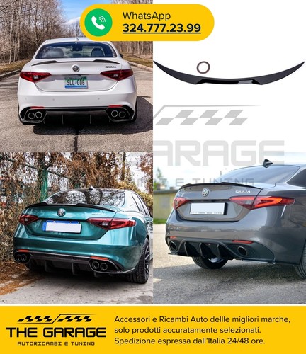 Spoiler posteriore per alfa - spoiler,