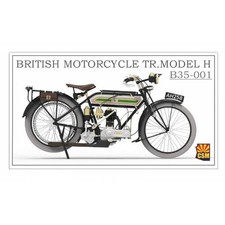 Modello moto british - modello,