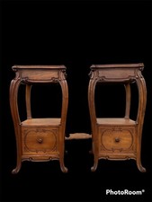 Coppia Di Comodini Liberty in