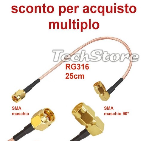 Cavo coassiale rg316 - cavo,