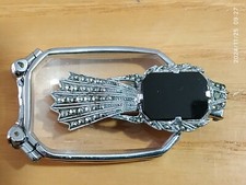 OCCHIALI LORGNETTE  DECÒ X LETTURA IN METALLO RICHIUDIBILI CON ONICE E MARCASITE