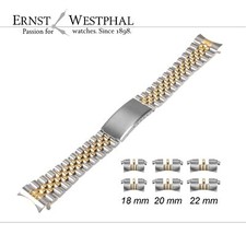 Bracciale acciaio bicolor