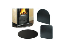 Piastra Salvapavimento Camini Stufe a Legna e Pellet Tonda, Quadrata, Stondata