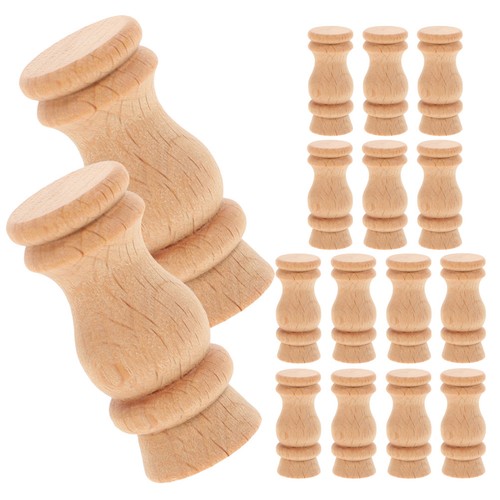 Mini pali legno - tornito, 16