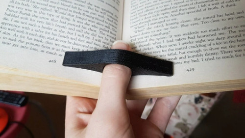 Book page holder for - book,