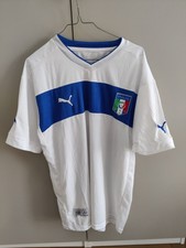 Italia 2012-2014 Away Shirt Puma White Maglia Nazionale Italiana 