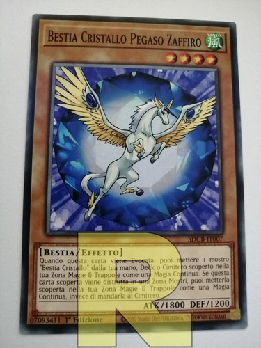 Bestia cristallo pegaso - cristallo,