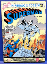 SUPERMAN Serie SEMI COMPLETA blocco 73 numeri CENISIO 1976 ORIGINALE !!