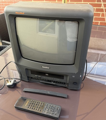 Raro vintage goldstar crt - vintage,