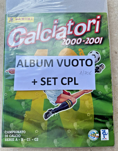 Calciatori panini 2000 - calciatori, 2000/01