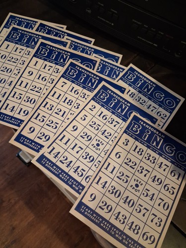 Carte bingo vintage - carte, da