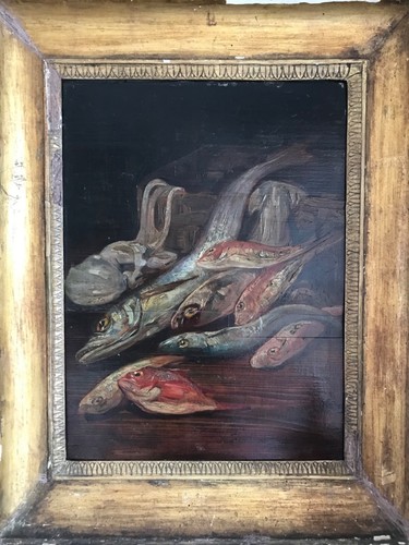 Dipinto antico natura morta