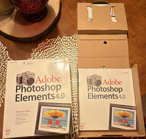 Adobe photoshop elements 0 - photoshop, 4.0