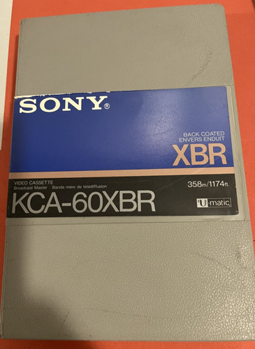 Sony matic video - sony, 3/4"
