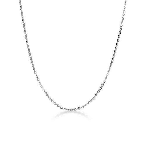 Collana donna oro bianco - collana,