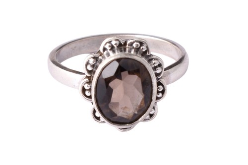 Anello fatto mano - mano, argento