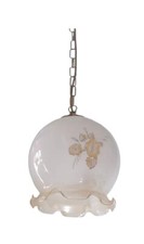 Lampadario in vetro classico