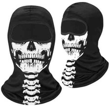 SOTTOCASCO PASSAMONTAGNA BALACLAVA ANTI VENTO PER MOTO BICI CASCO NEVE TESCHIO