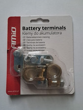 COPPIA MORSETTI  BATTERIA  PER