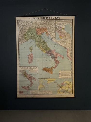 Carta geografica vintage - geografica,