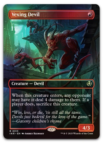 Vexing devil 313 - vexing, (borderless)