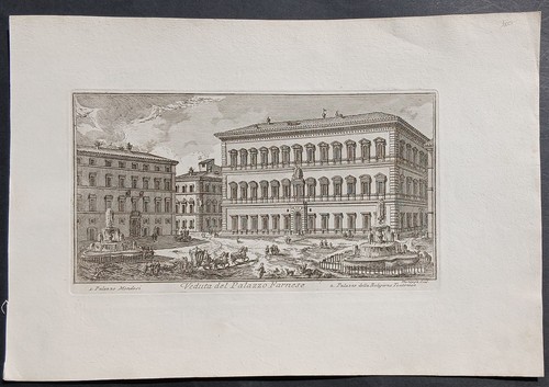 Stampa antica montagu roma - stampa,