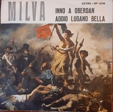 MILVA- RARISSIMO 45 GIRI ANNO
