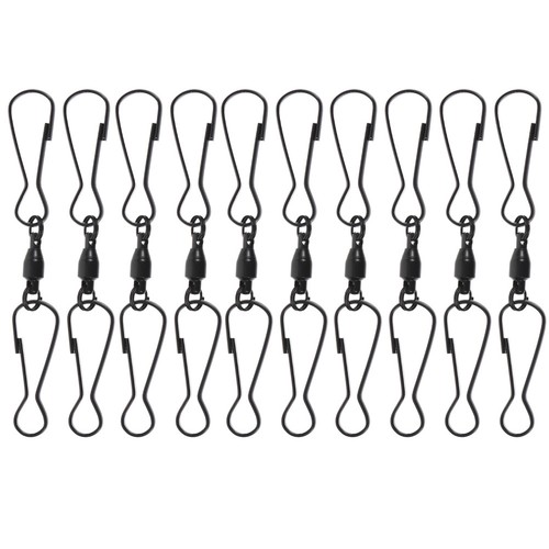 10pz clip windsock doppio - 10pz,