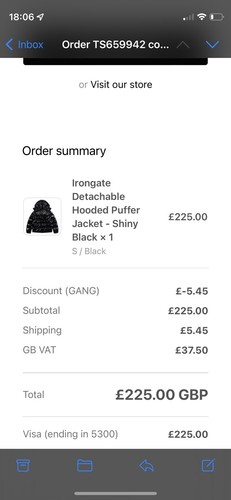 Trapstar irongate giacca - irongate,