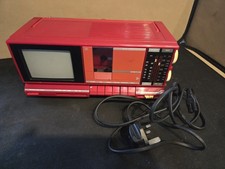 Stivali vintage CRT TV radio